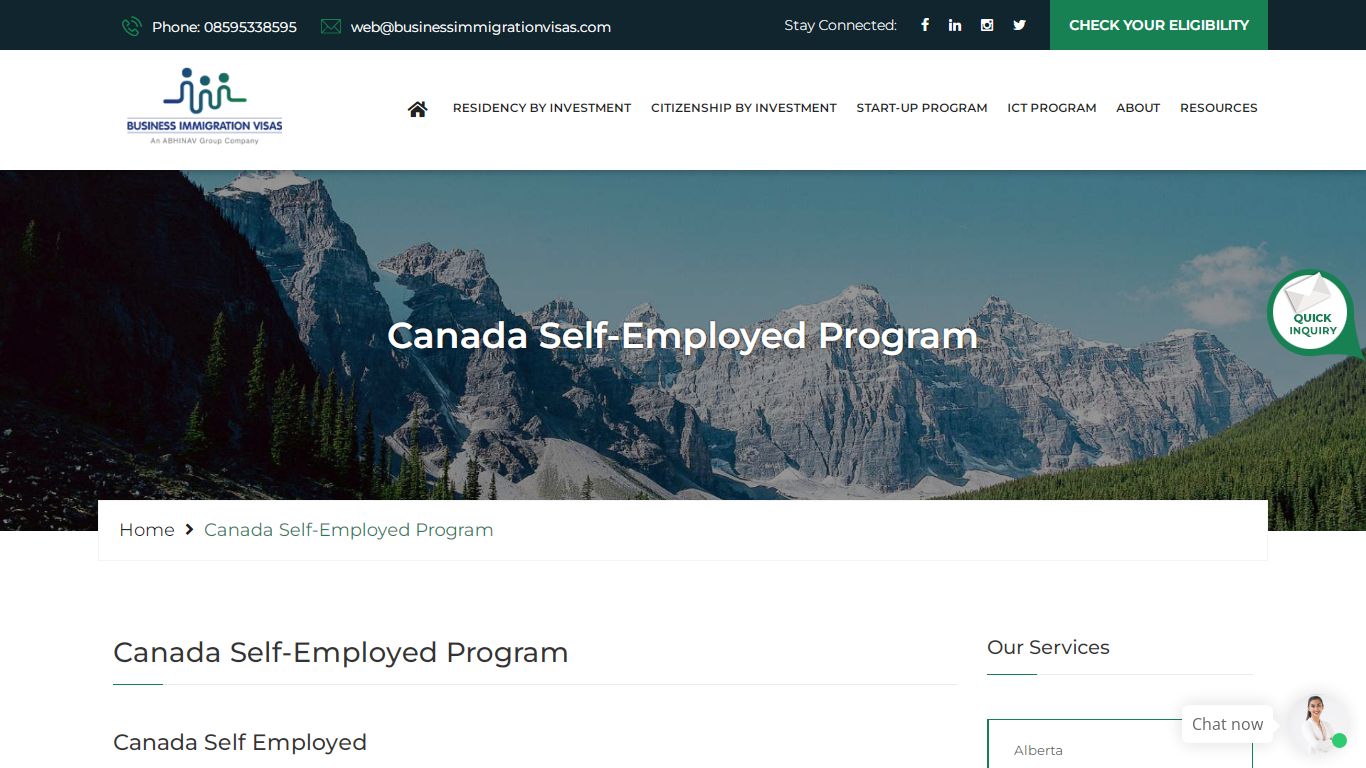 Self Employed Visa Canada - | Business Immigration Visas